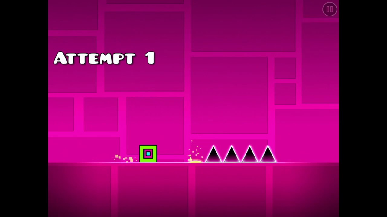 Completing back on track in geometry dash lite - YouTube