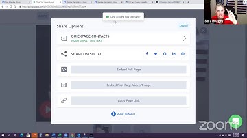 Live Quickpage training for automotive