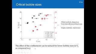 Pavlov - Oscillating bubbles rising in a doubly confined cell