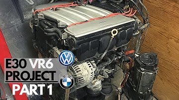 VR6 12V ENGINE TEARDOWN - E30 VR6 PROJECT PART 1