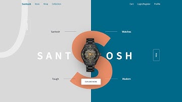 How To Build Responsive Landing Page Using HTML CSS & JavaScript