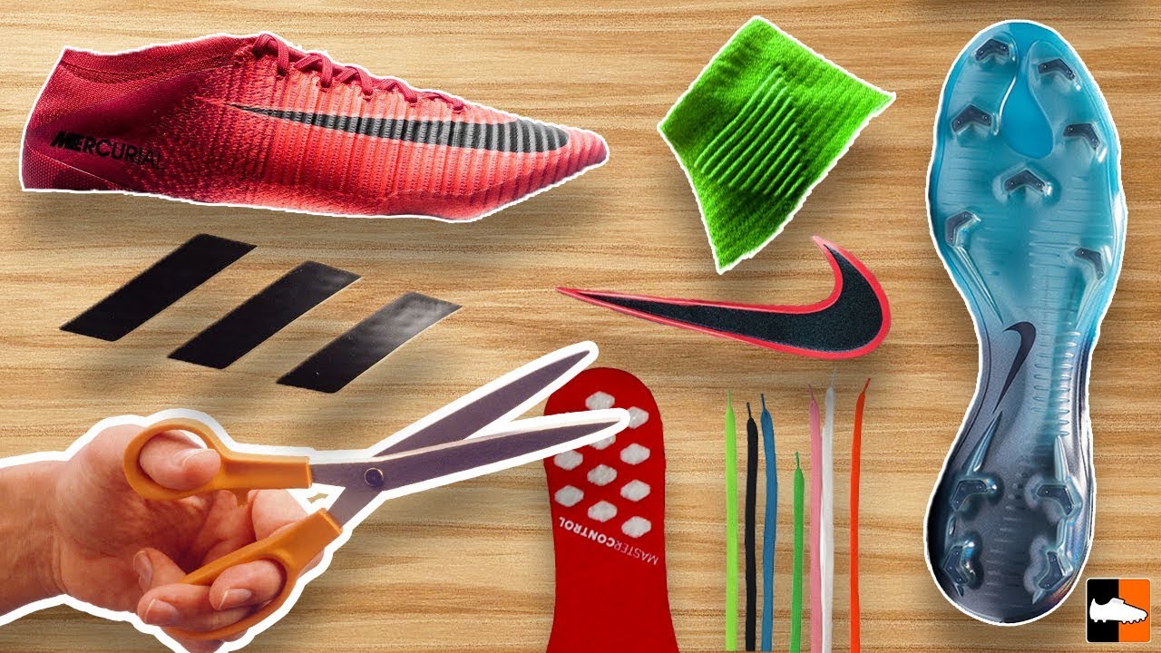 How Make The Perfect Football Boot! Ultimate Cleat Customisation - YouTube