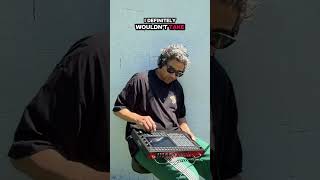 When Trying to Play The Akai MPC Live III outside goes wrong 😆 #flybreaks #fingerdrumming #mpclive3