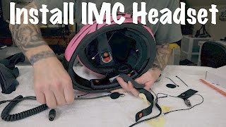 Install IMC Harley Wired Headset in Helmet | Tutorial