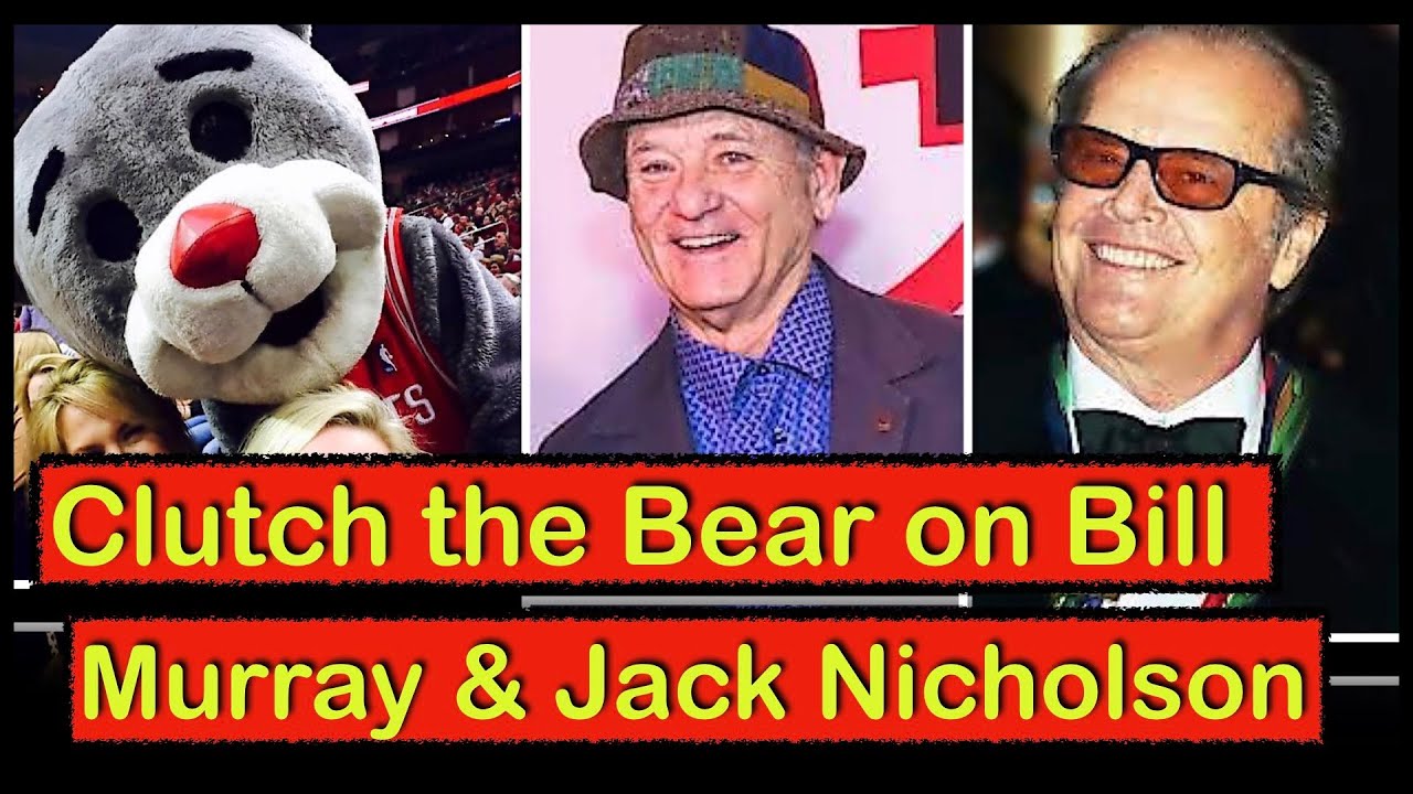 CLUTCH THE BEAR (on creating Houston ROCKETS mascot, BILL MURRAY & JACK  NICHOLSON)