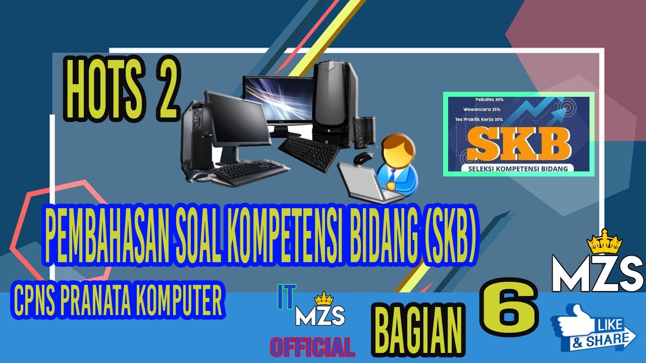 PEMBAHASAN SOAL SKB CPNS PRANATA KOMPUTER BAGIAN 6 YouTube