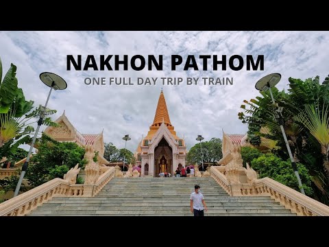 NAKHON PATHOM | One full day trip Bangkok - Nakhon Pathom province by train.
