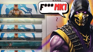 These TOP 100 PLAYERS Made me BREAK MY CONTROLLER - Road to RANK #1 in Mortal Kombat 1