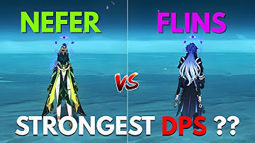 Nefer vs Flins! Who is Stronger? Genshin Impact