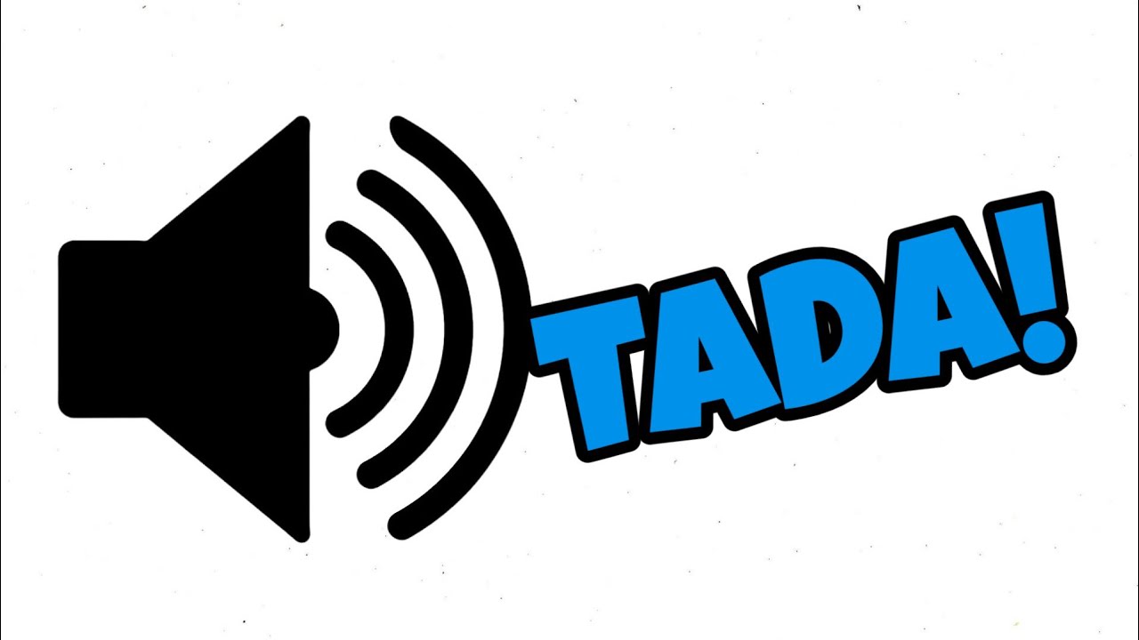 Sound Effect - Tada!