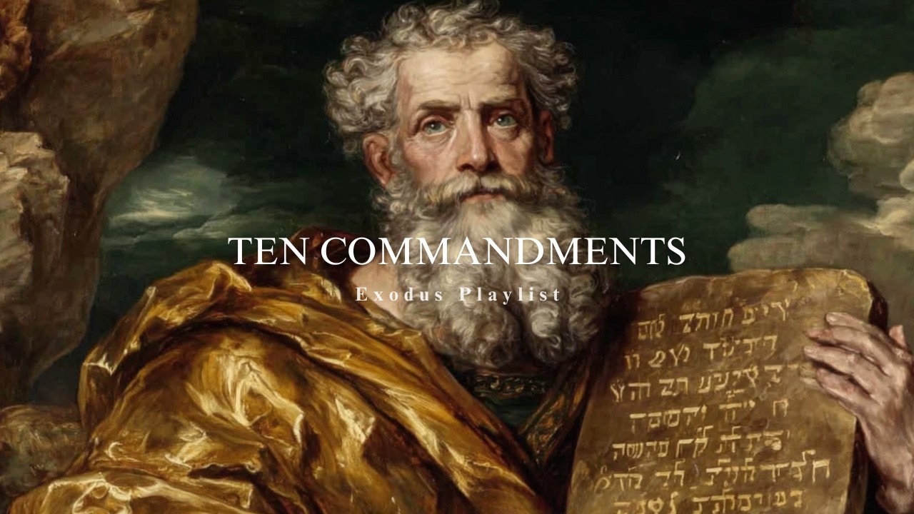 The Ten Commandments | Feel God's Authority While You Study & Read | Exodus Playlist
