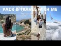 PACK &amp; TRAVEL WITH ME TO GREECE| vacation prep, Rhodes vlog, hotel Casa Cook