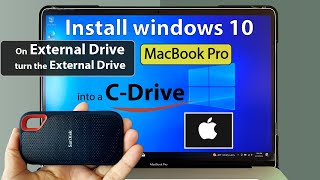 How to install windows 10 MacBook Pro 2023 on external drive | Free screenshot 3