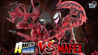 CARNAGE | Amazing Yamaguchi VS Mafex | Action Figure Comparison