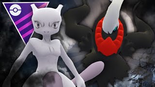 LEVEL 50 *LEGACY* DARKRAI HAUNTS MEWTWO IN THE OPEN MASTER LEAGUE! | Pokémon GO Battle League