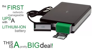 APC by Schneider Electric - Lithium-ion UPS advantages