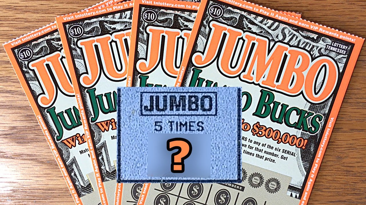 4X Jumbo Jumbo Bucks! Tennessee Lottery Scratch Offs - YouTube