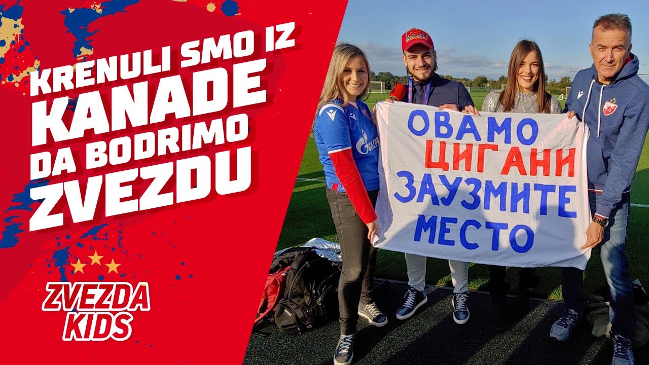 KRENULI SMO IZ KANADE DA BODRIMO ZVEZDU U LONDONU