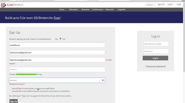 How to Set Up a Live Binders Account
