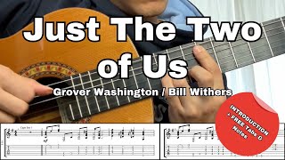 Just The Two Of Us Guitar Tutorial // Introduction with TABS + CHORDS