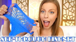 Spicy See-Through Fishnet, Mesh & Lace Lingerie Try On Haul!