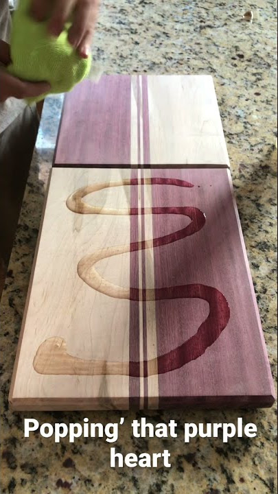 Purple Heart Wood Projects and Finishing Tips 