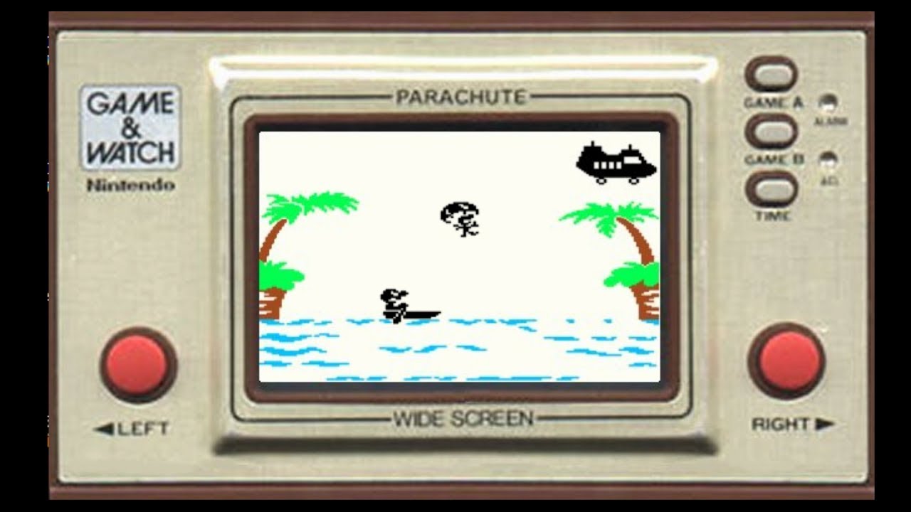 ゲームウォッチ パラシュート Parachute Youtube