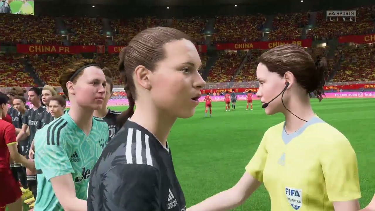 February 26, 2026 - China vs Juventus - Women's International Friendly - FIFA 23 Gameplay