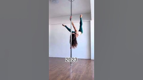10 Year Pole Dance Progress  - Basic Spin to Deadlift