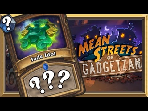 Mean Streets of Gadgetzan Card Reveal: Jade Idol