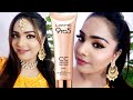 AFFORDABLE INDIAN WEDDING GUEST MAKEUP WITH LAKME CC CREAM//MAKEUP TUTORIAL ON ACNE MARKS/NEHASMARTY