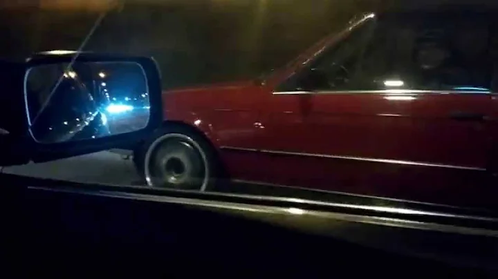 E30 325i Turbo M20 vs E34 540i M60 V8 Highway Pull