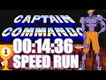 Captain commando  mack  speed run  001436  arcade game