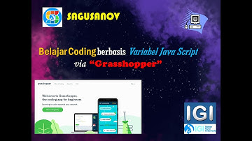 Belajar Coding berbasis Variabel Java Script via Grasshopper (Coding Pemula) dengan fun