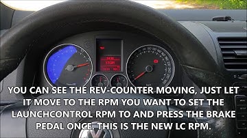 MED9 - Hard/Soft Launchcontrol, Crackles Switchable with rear-window heating button