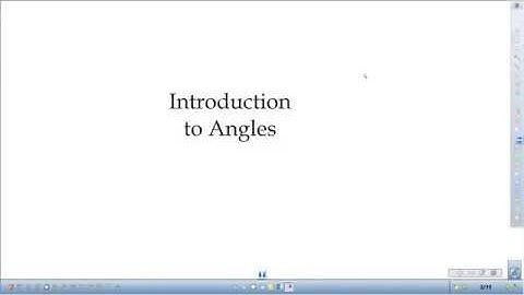 Naming and Classifying Angles
