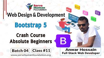 Bootstrap 5 | Crash Course Absolute Beginners | Freelancing Bangla Tutorial | Batch 4 | Class #13