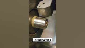 Thread Cutting CNC Machine #short
