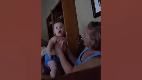 Baby Kai and Grammy Scream Competition