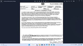 AFFIDAVIT PROBABLE CAUSE DOCUMENT ON BRYAN KOHBERGER