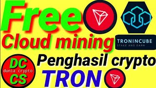 Free Penghasil Crypto Cloud Mining Mining Trx, Tron Terbaru