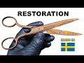 Rusty Scissors Restoration - Mirror Finish