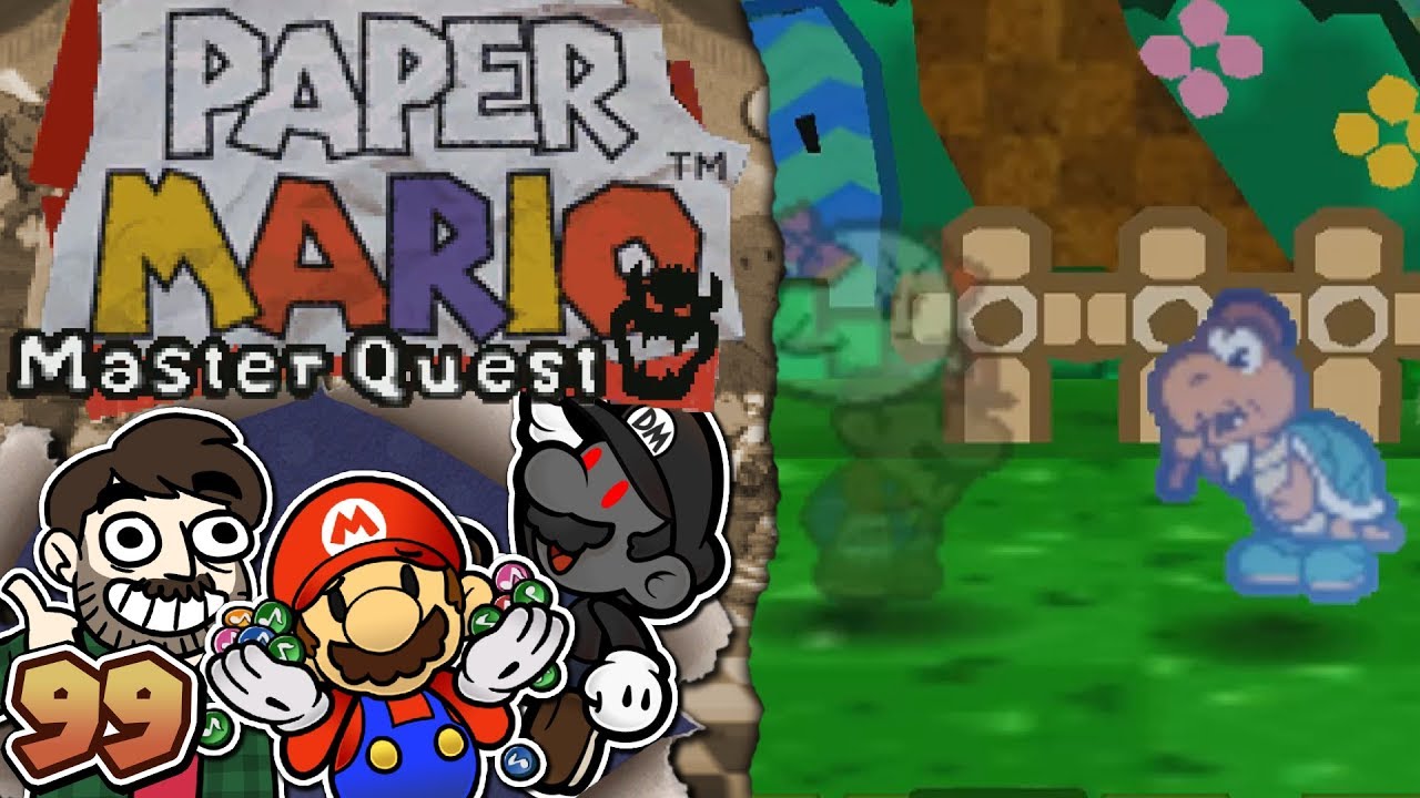 Paper Mario MASTER QUEST [99] "A Hoot With Koopa Koot" YouTube