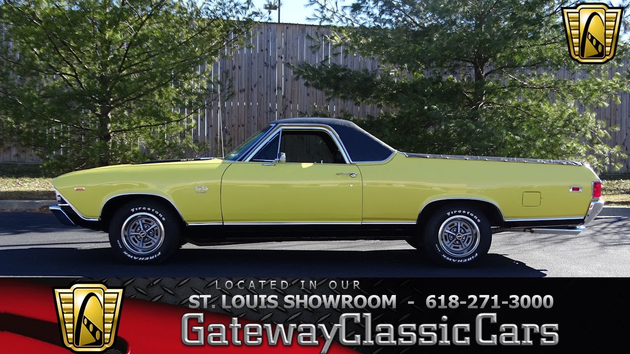 1969 Chevrolet El Camino SS Stock #7234 Gateway Classic Cars St