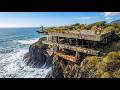 Abandoned 50 Years Old Pacific Cliffside Minimalist Mansion Restoration | Full Renovation