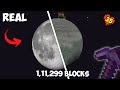 I Built a REAL Moon in Minecraft Hardcore