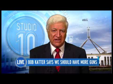 Bob Katter Says We Should Have More Guns | Studio 10