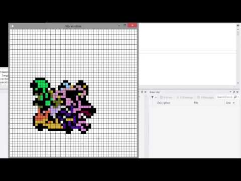 Langton Ant in 2D with Sound and Colors