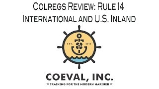Colregs Rule 14 International and U.S. Inland Rules - Head-On