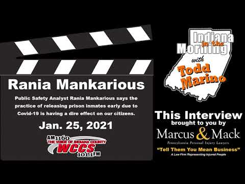 Indiana in the Morning Interview: Rania Mankarious (1-25-21)